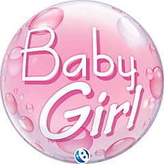 22" BUBBLE BABY GIRL PINK