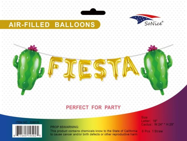 FIESTA BALLOON BANNER