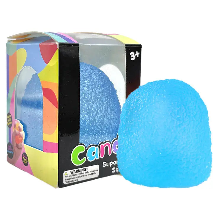 TEARDROP SQUISHY SENSORY TOY ASST COLORS