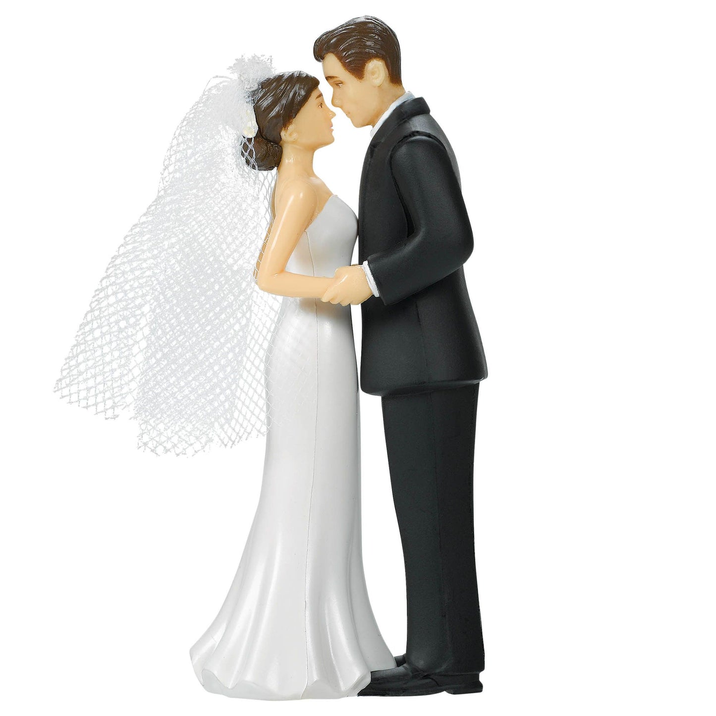BRIDE & GROOM P CAKE TOPPER