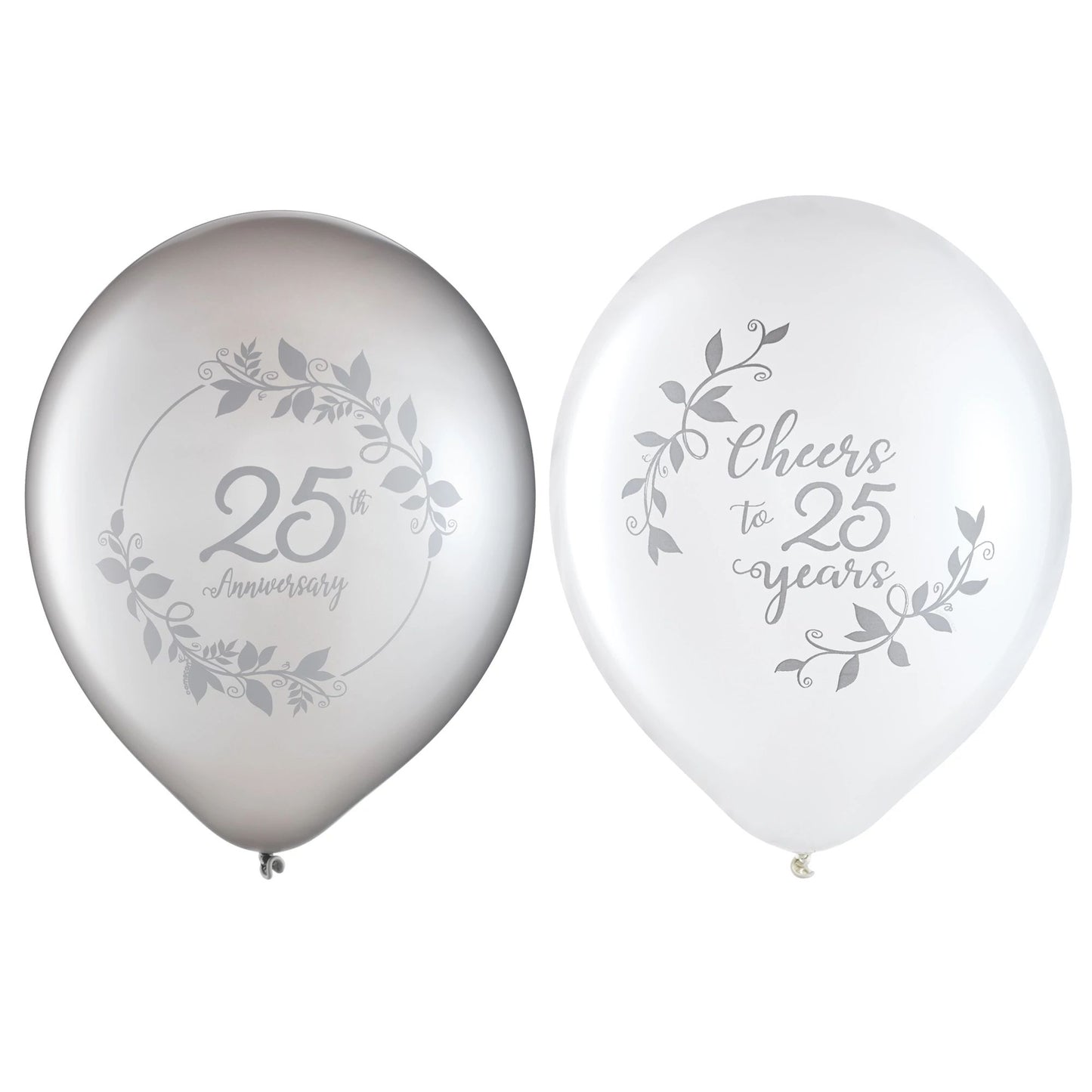 25TH ANNIVERSARY LATEX BLNS