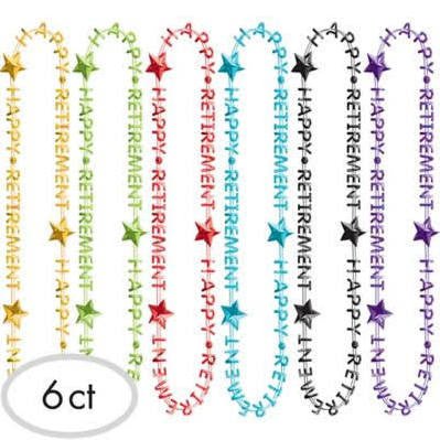 HAPPY RETIREMENT PARTY BEADS