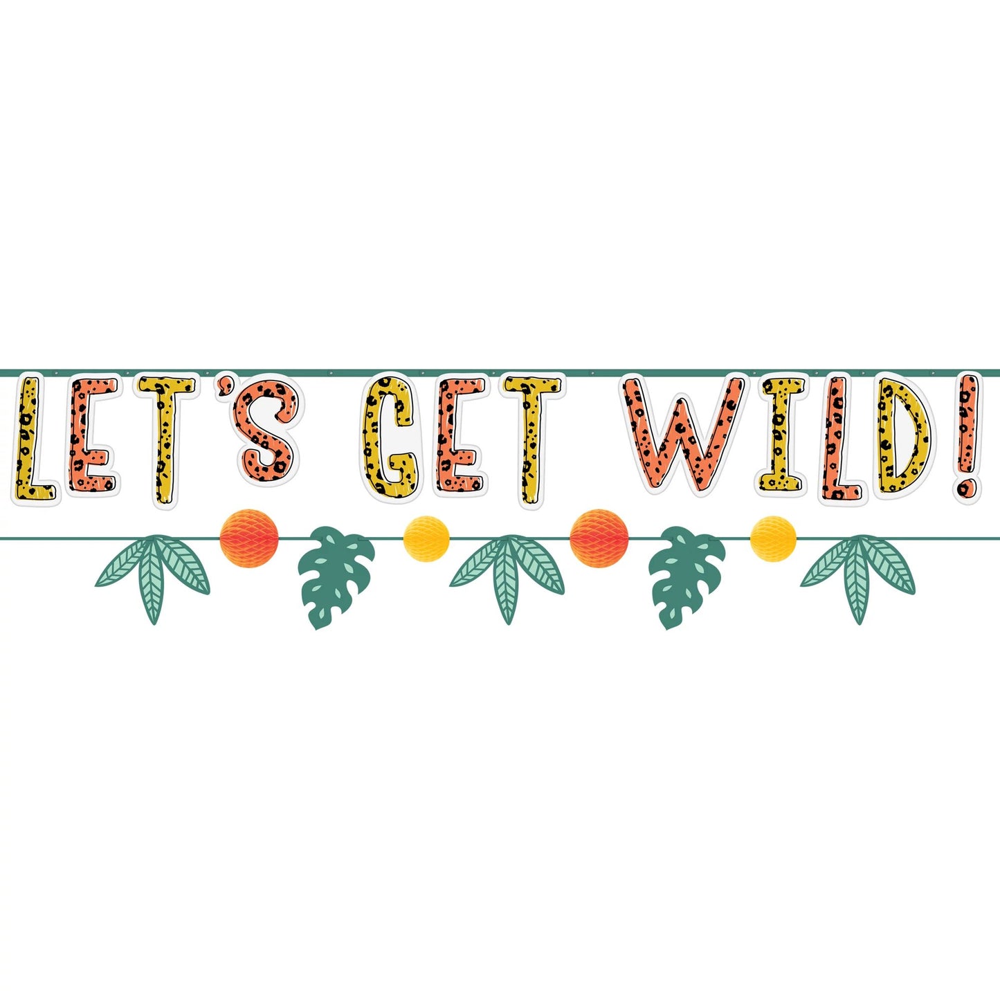 GET WILD BDAY BANNER KIT