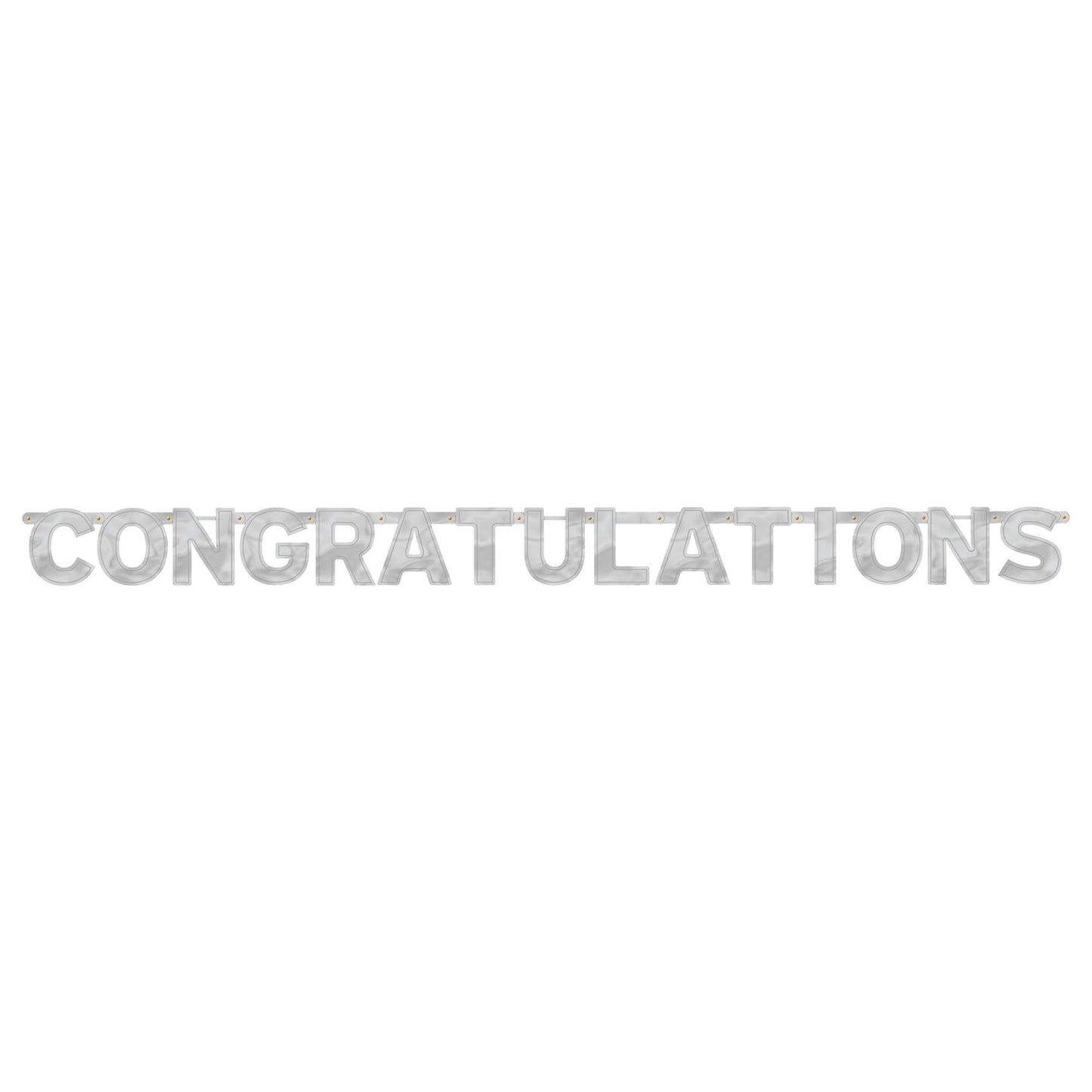 CONGRATULATIONS LETTER BANNER