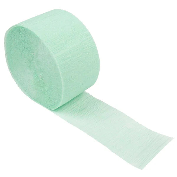 FRESH MINT 81' CREPE STREAMER