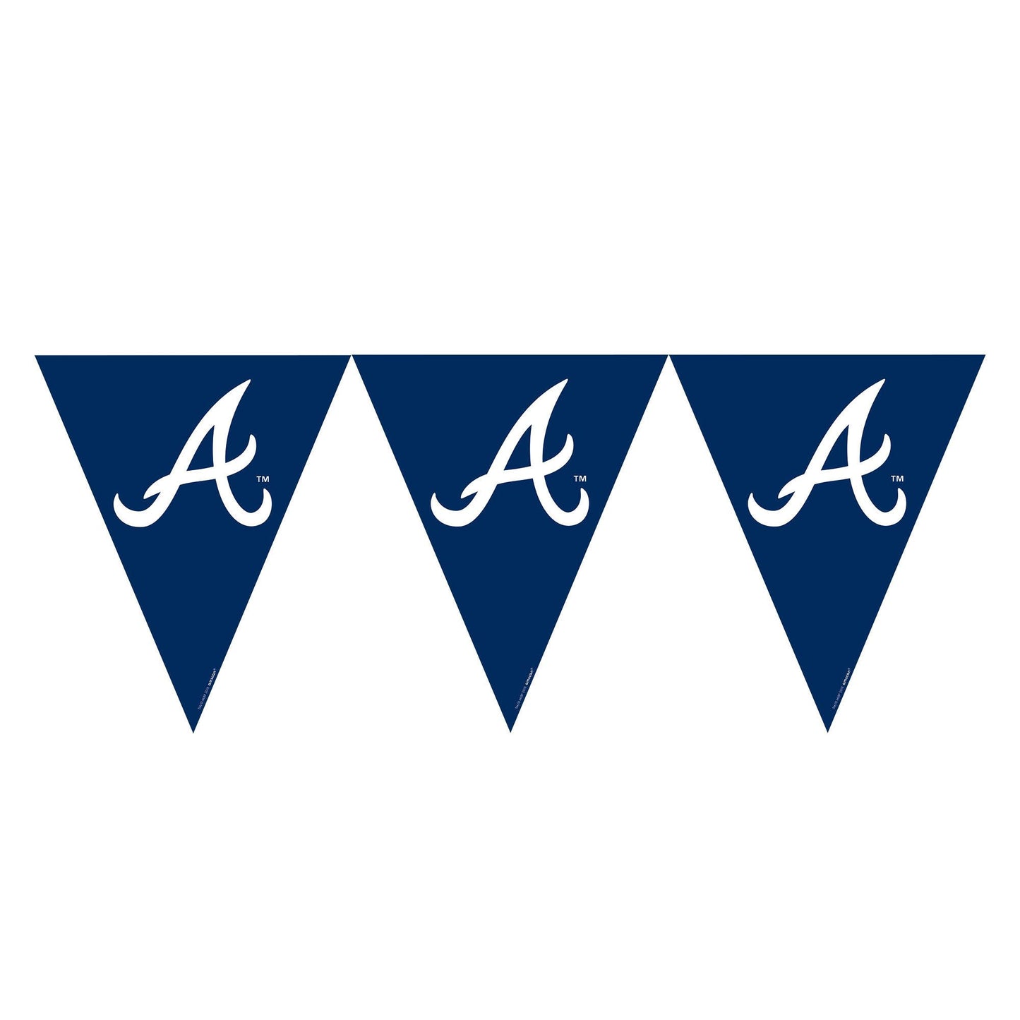 MLB BRAVES PENNANT BANNER