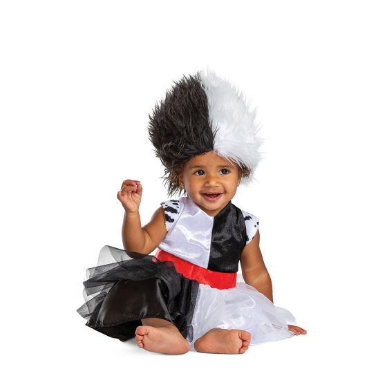 CRUELLA CLASSIC TODDLER 3T-4T COSTUME