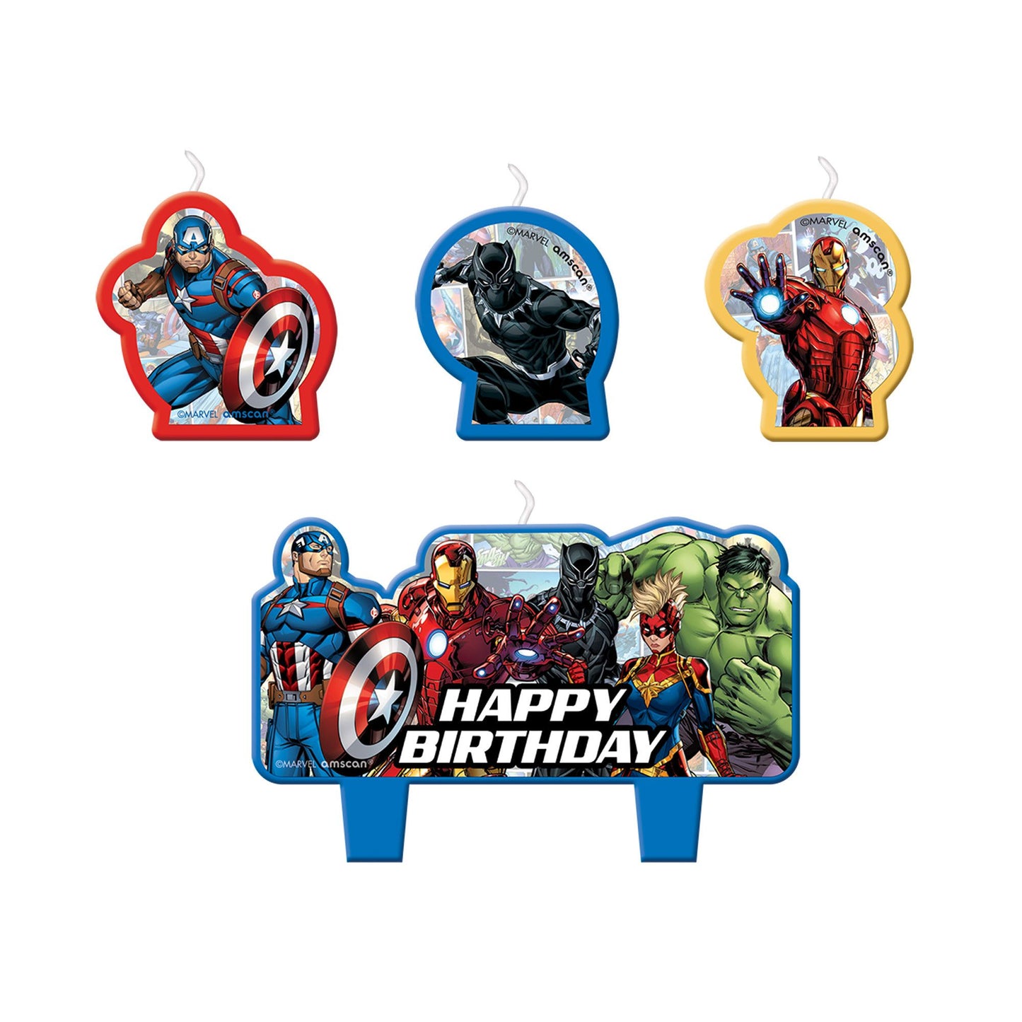 AVENGERS CANDLE SET