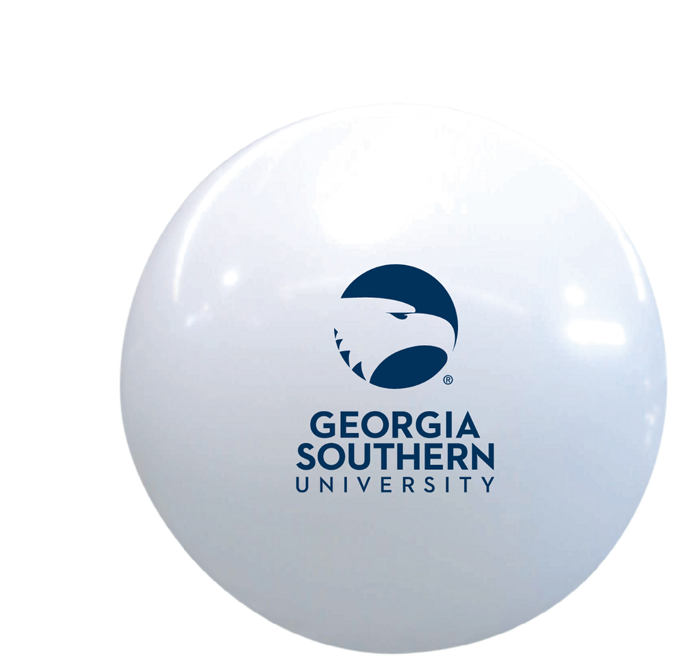 36" WHITE LATEX W/ GSU LOGO (NO HELIUM)