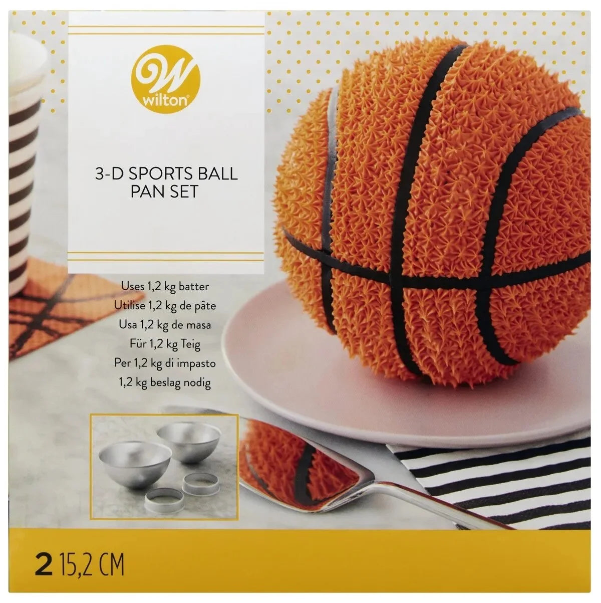 3D SPORTS BALL PAN SET