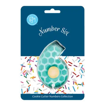 NUMBER COOKIE CUTTER - 6