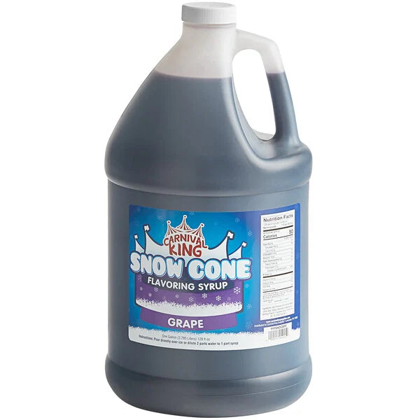 GRAPE SNOW CONE SYRUP 1GAL