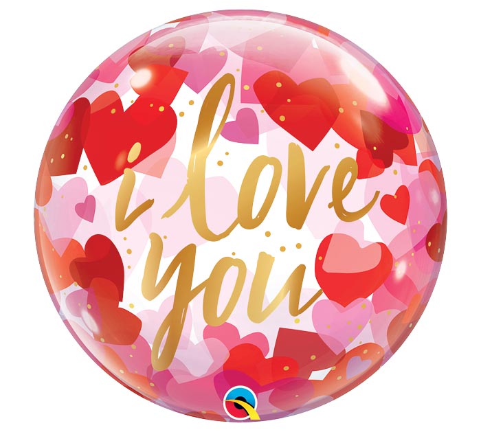I LOVE YOU BUBBLE - 22"