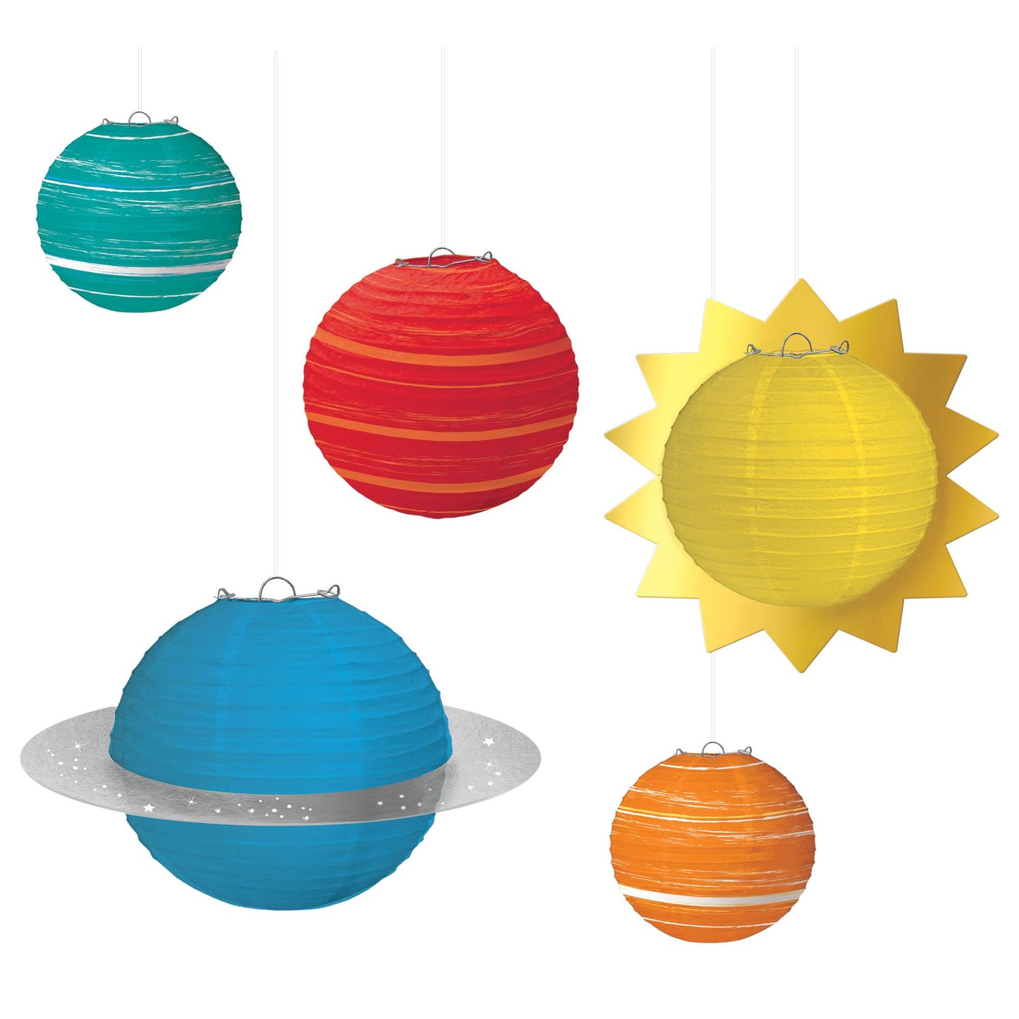 BLAST OFF PAPER LANTERNS