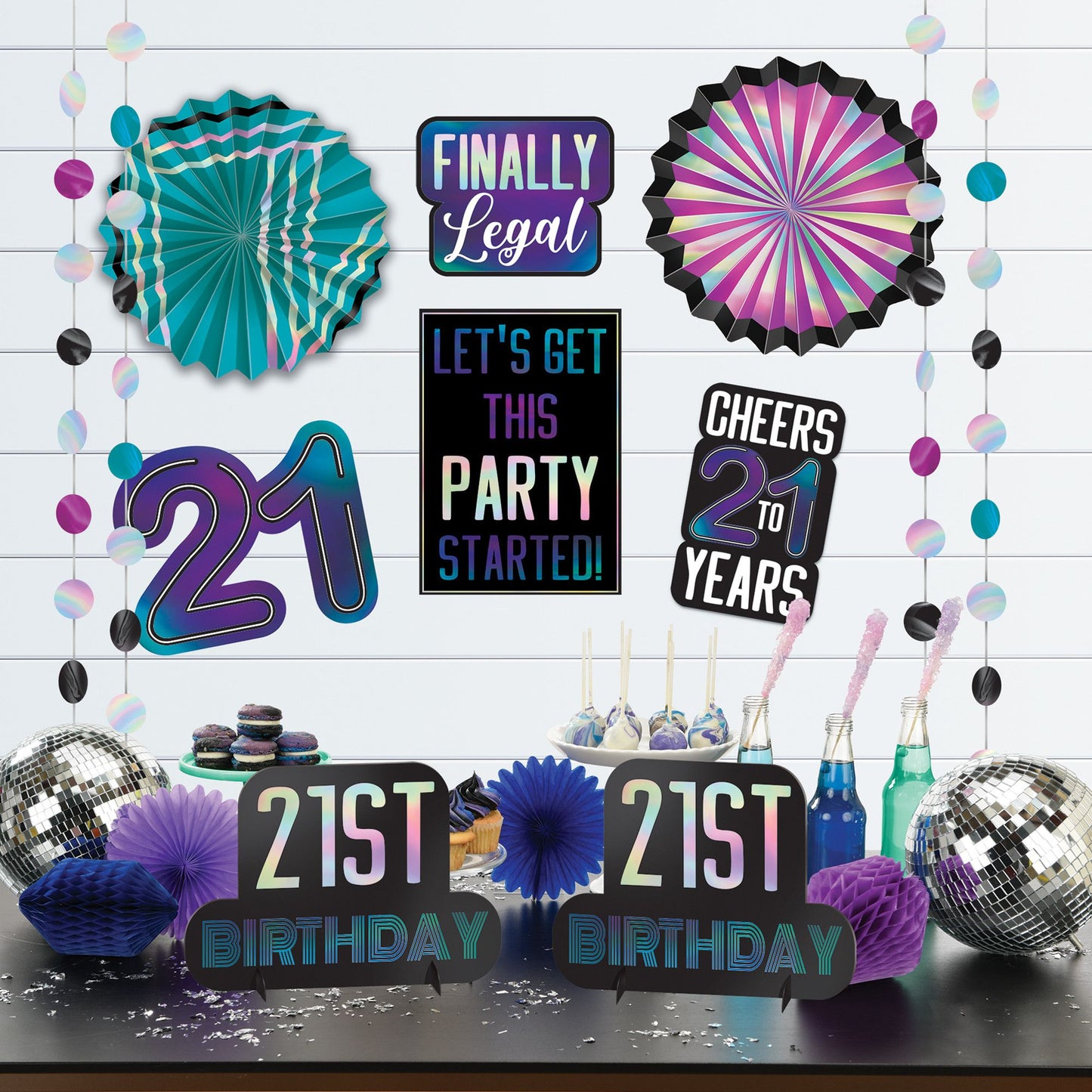 FINALLY 21 ROOM DECORATING KIT