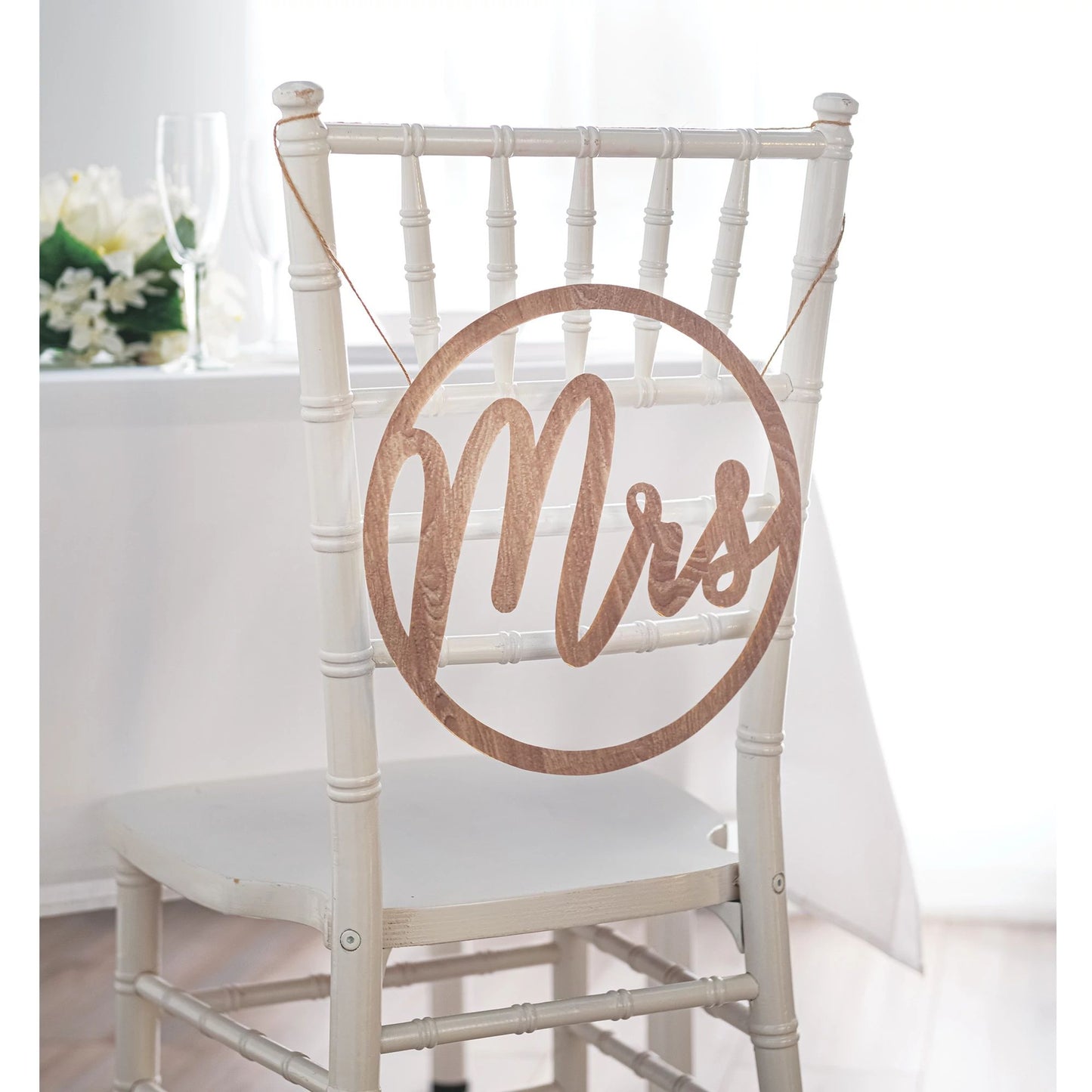 SIGN CHAIR MRS