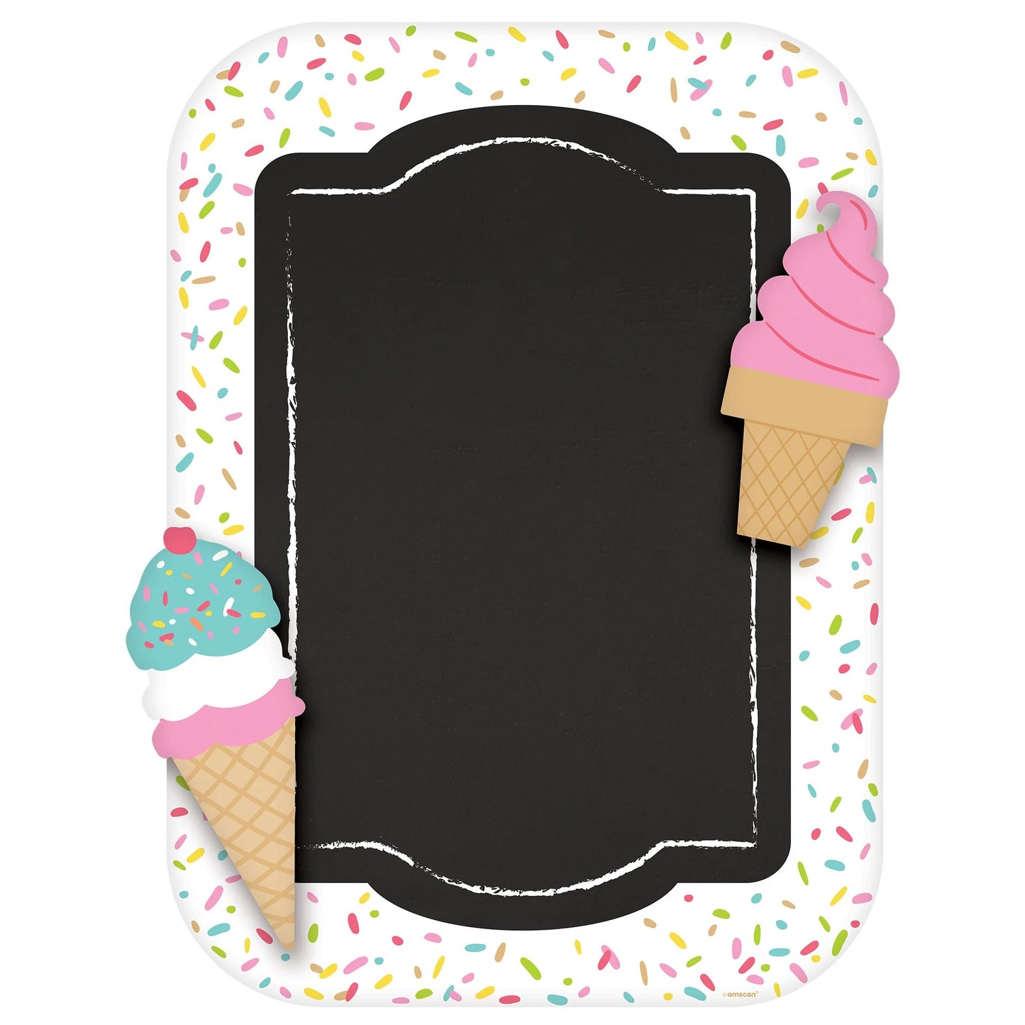 ICE CREAM CB HANGING EASEL