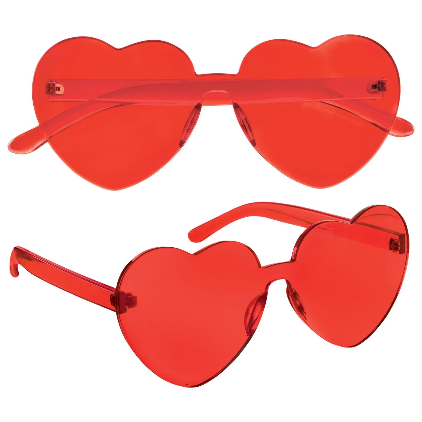 FRAMELESS HEART GLASSES