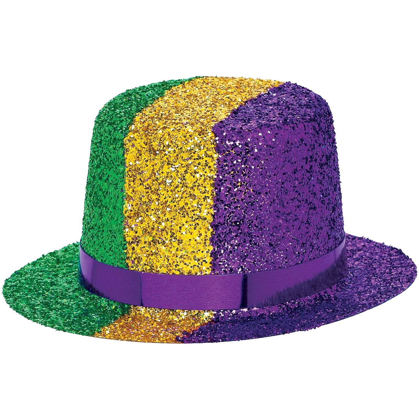 MARDI GRAS MINI TOP HAT