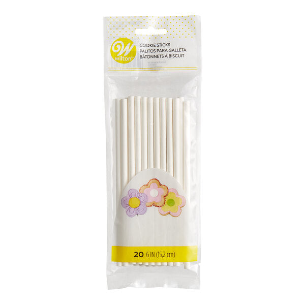 6" LOLLIPOP STICKS 20 CT