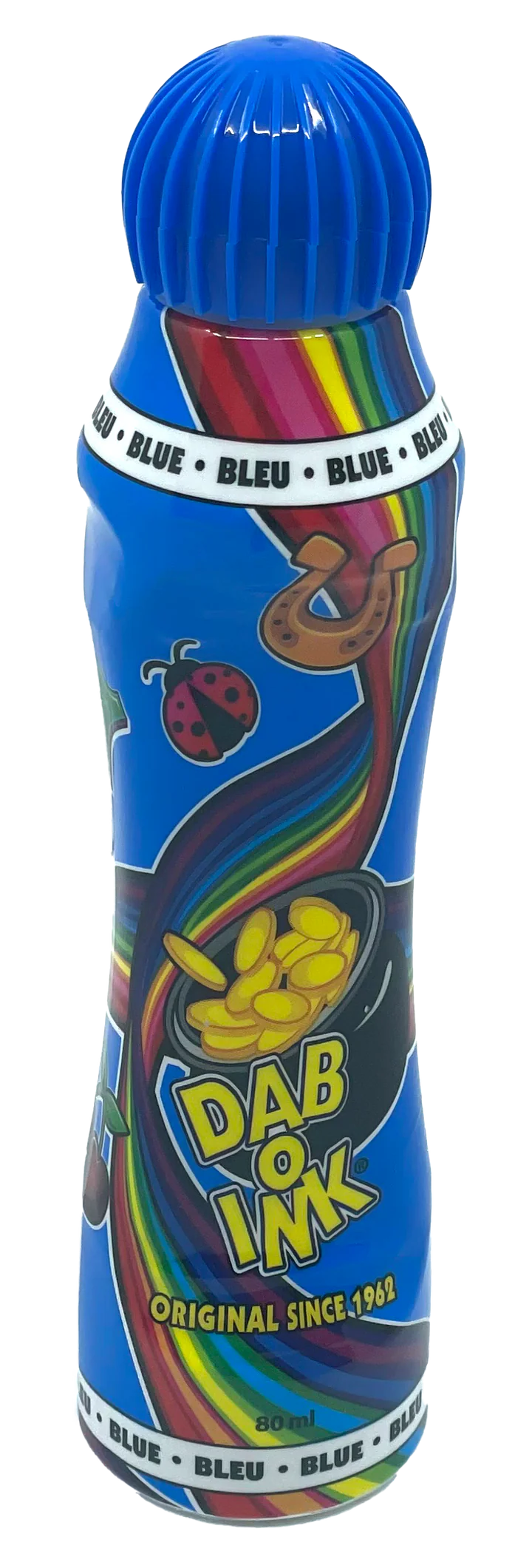 4OZ DAB-O-INK BINGO MARKER BLUE SINGLE