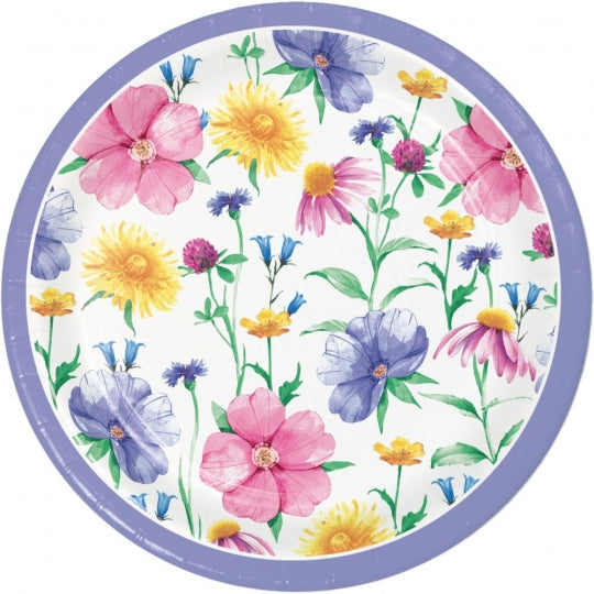 BUNNY AND BLOOMS 7" PP PLATES