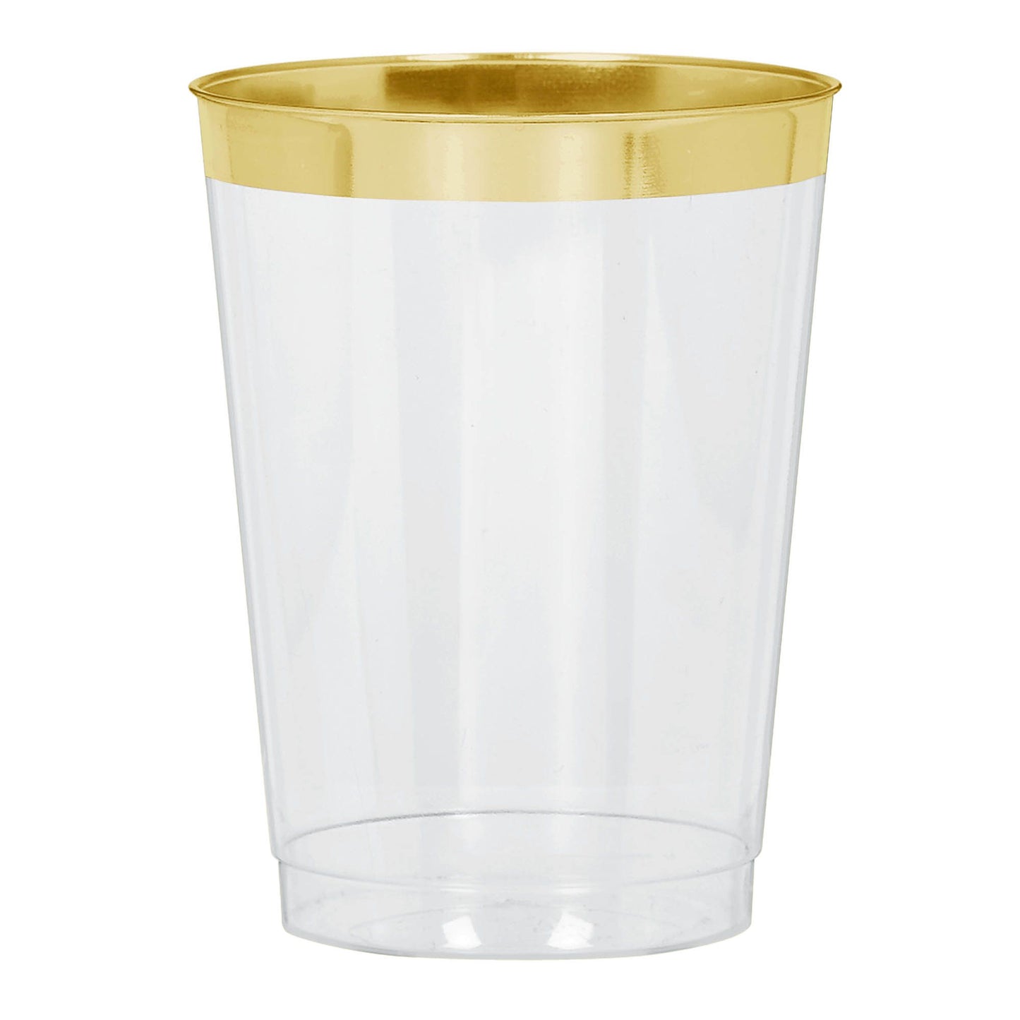 GOLD TRIM 10OZ TUMBLER