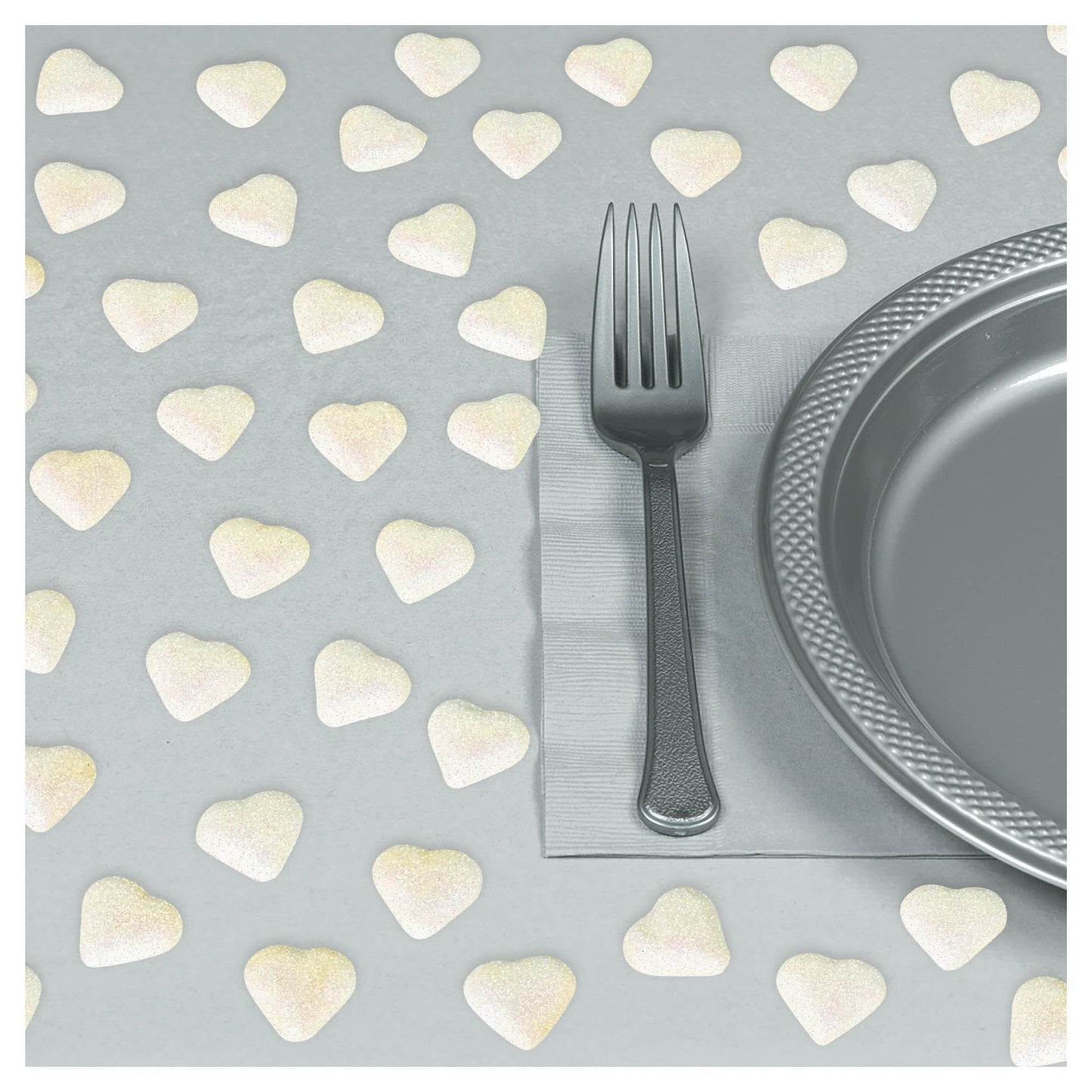 IRID HEART TABLE SCATTERS