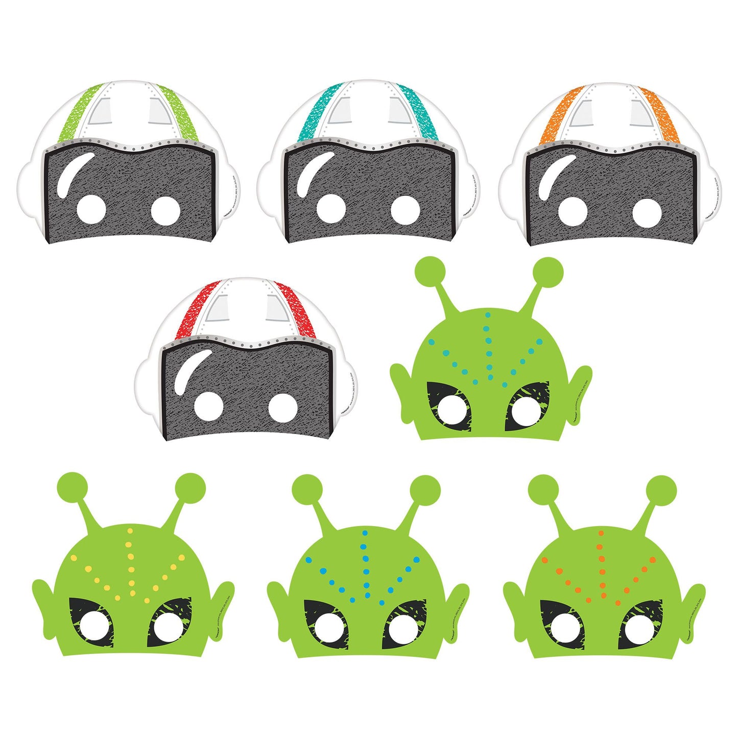 BLAST OFF BIRTHDAY MASKS