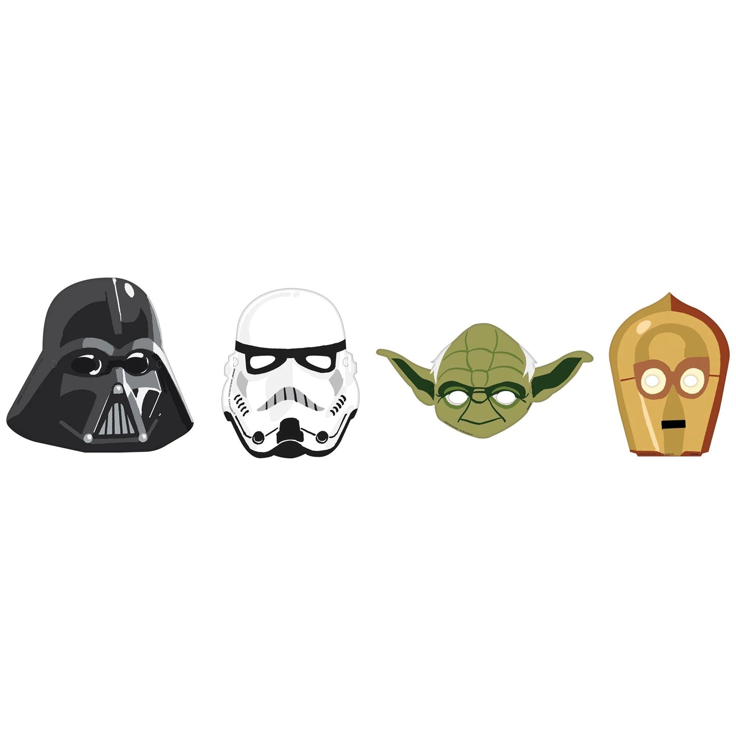 STAR WARS GLXY PPR MASKS