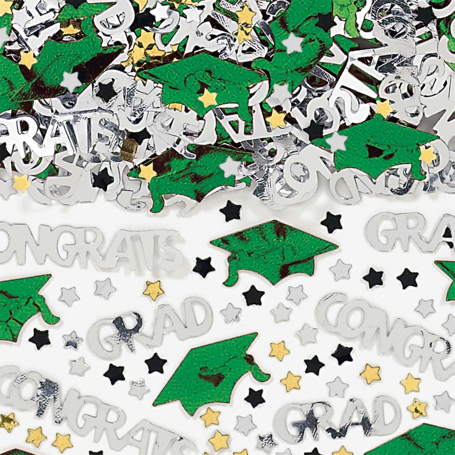 GRAD CONFETTI - GREEN