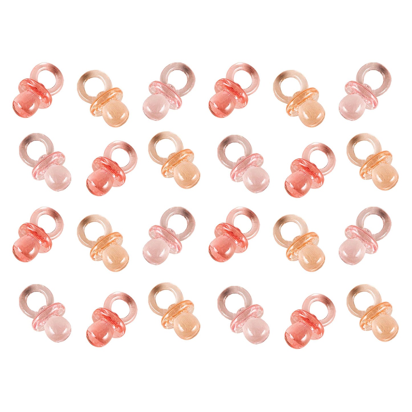 MINI PACIFIER FAVORS PINK