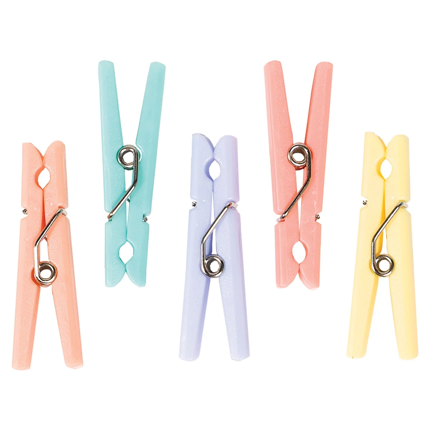 BABY SHOWER CLOTHESPINS MULTI