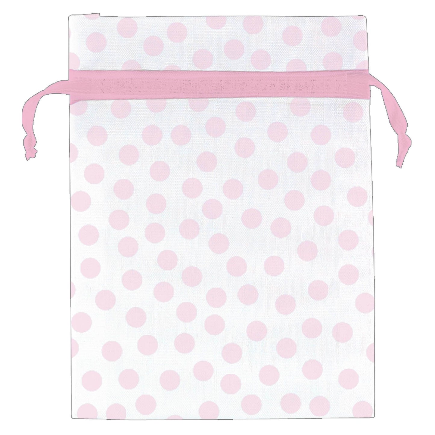 PINK DOT ORGANZA BAG