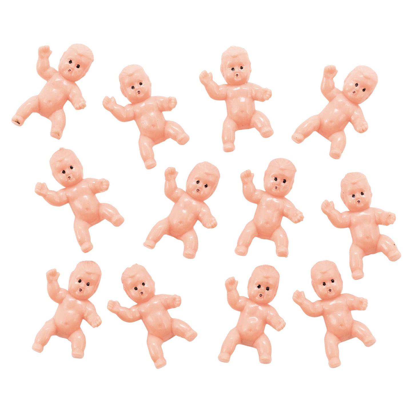 TINY BABY FAVORS- 12 CT WH