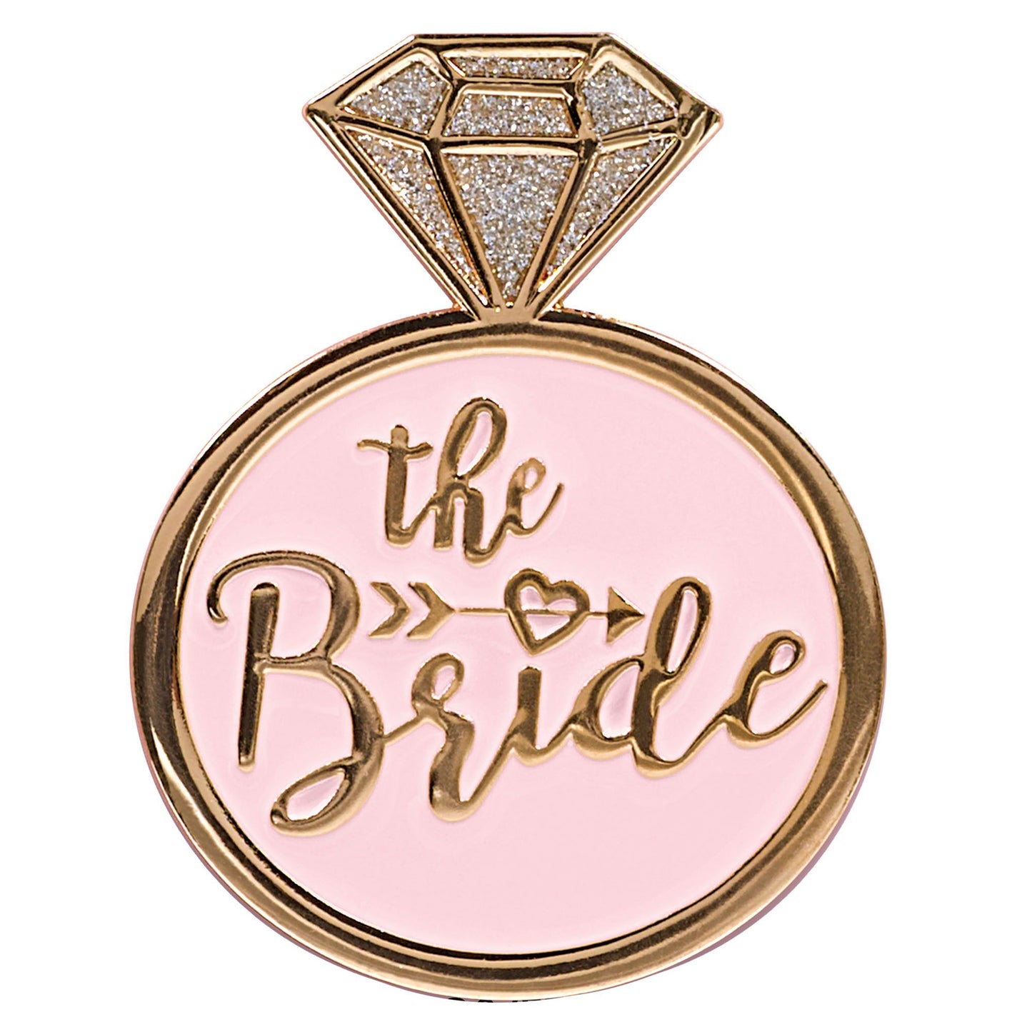 BACHELORETTE PIN METAL