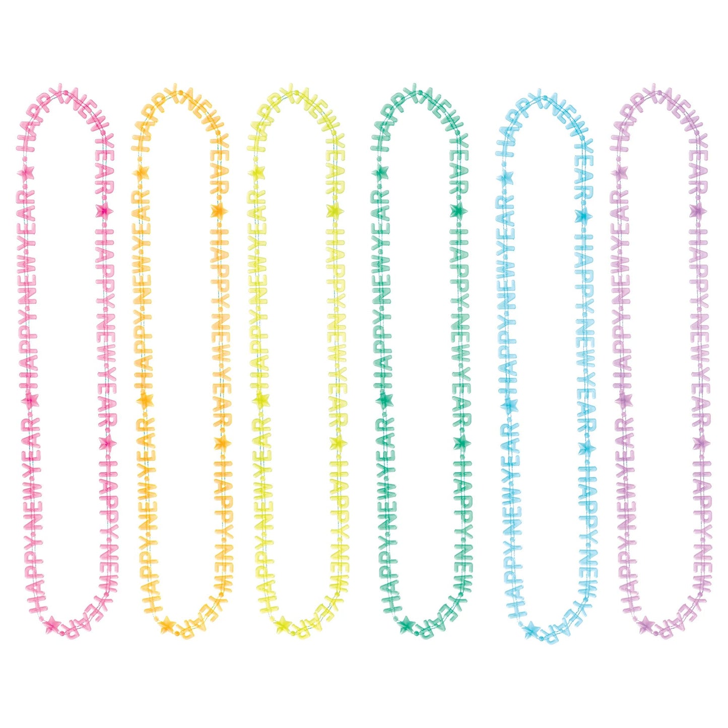 HNY GLOW NECKLACES