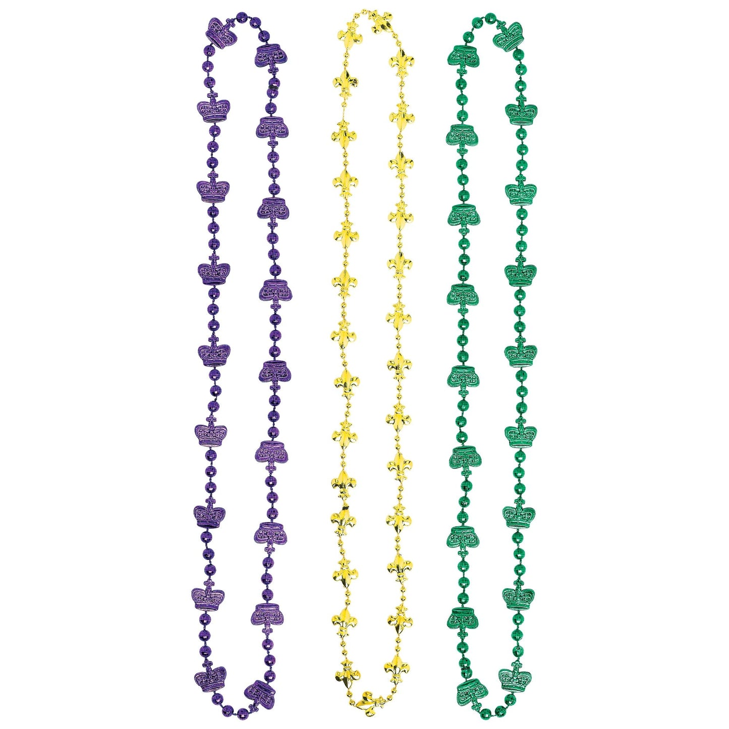 MARDI GRAS MIX UP BEAD SET