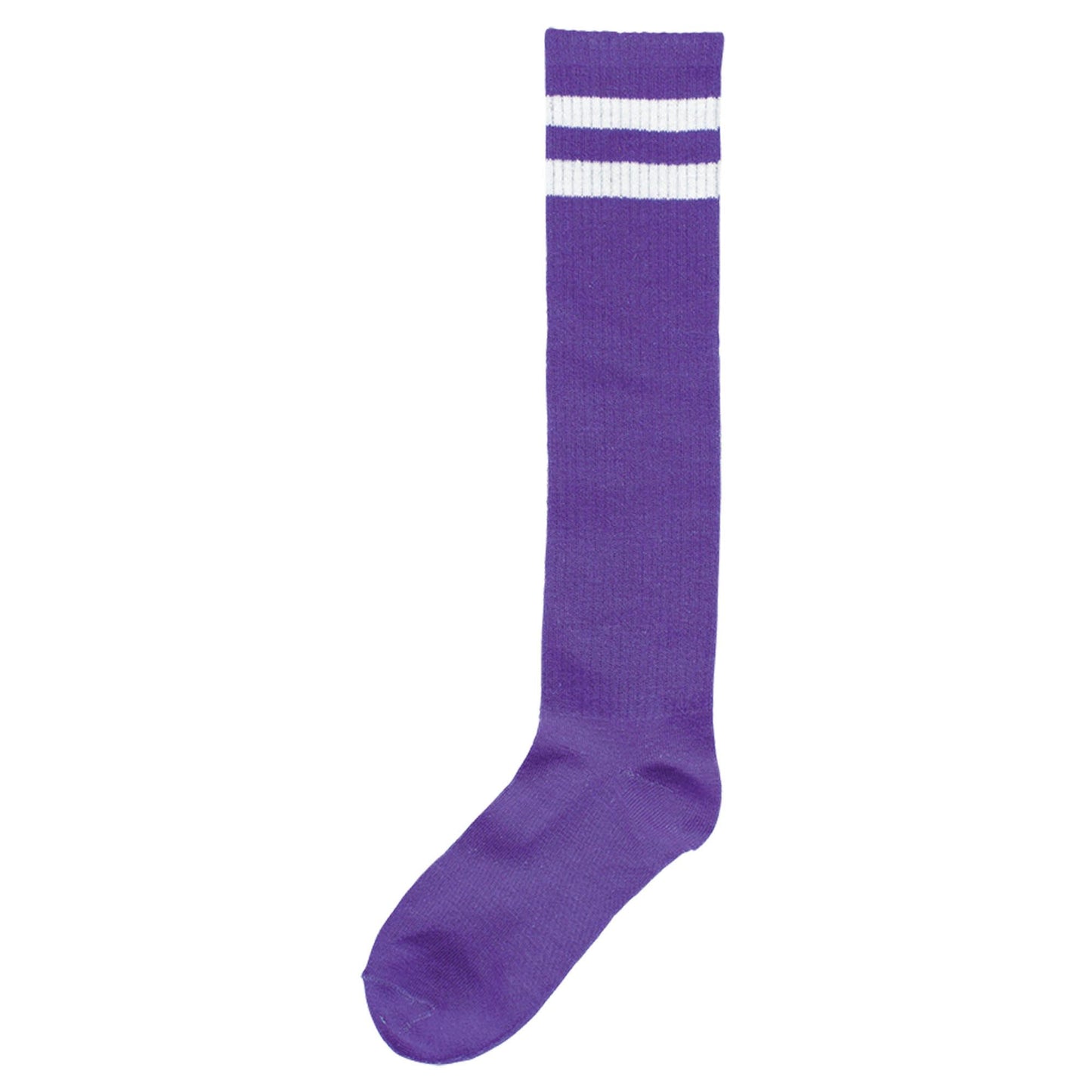 PURPLE KNEE SOCKS