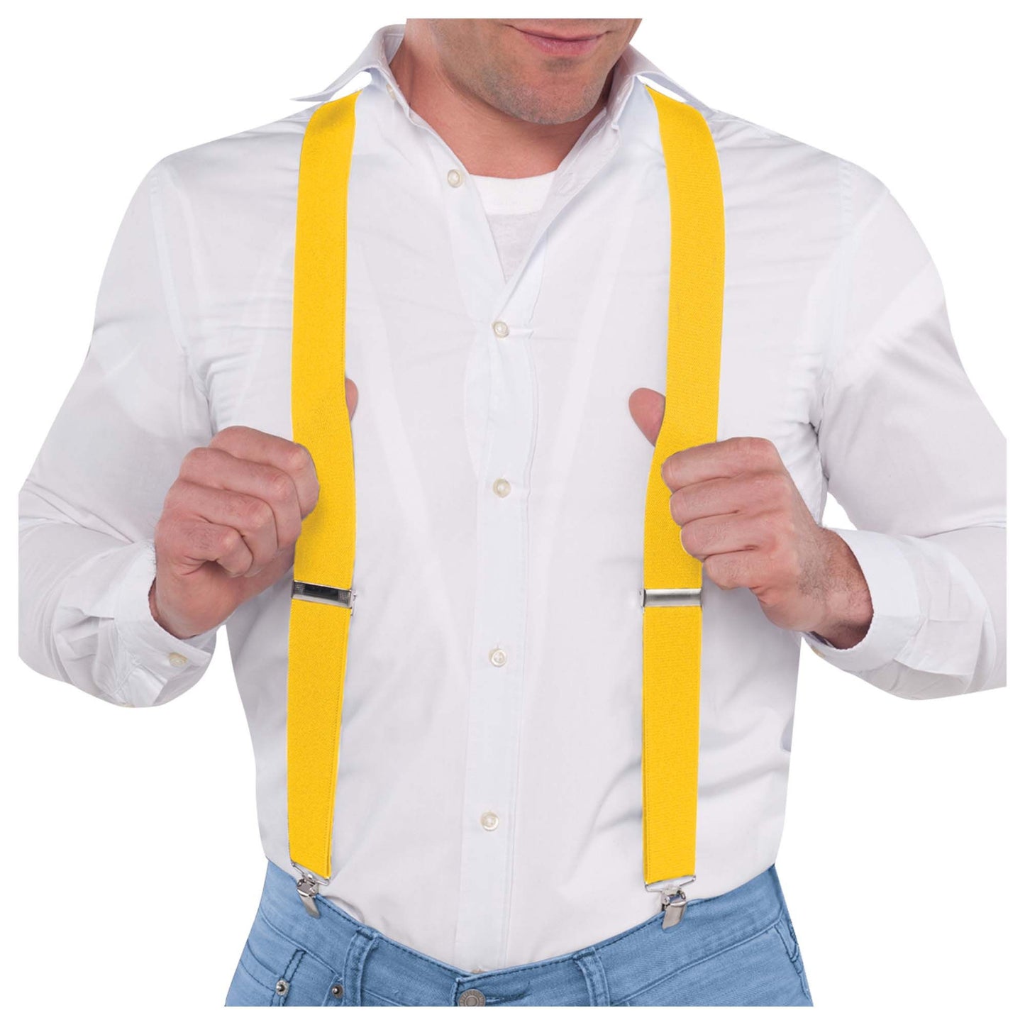 SUSPENDERS YELLOW