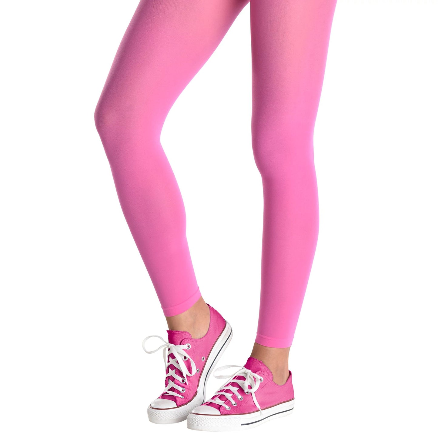 PINK FOOTLESS TIGHTS