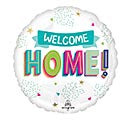 WELCOME HOME TEAL 18" MYLAR