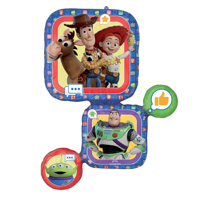 29" TOY STORY 5 SUPERSHAPE MYLAR