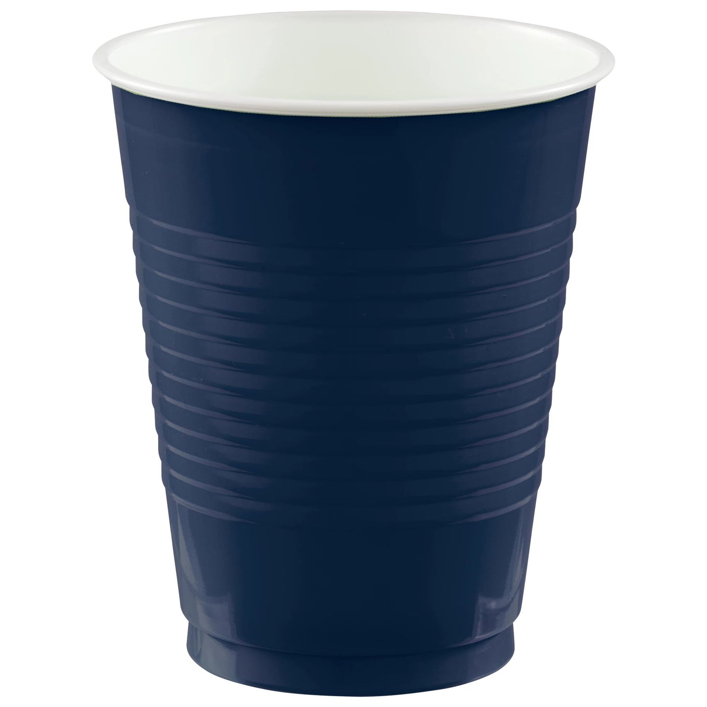 TRUE NAVY 18OZ PLASTIC CUPS