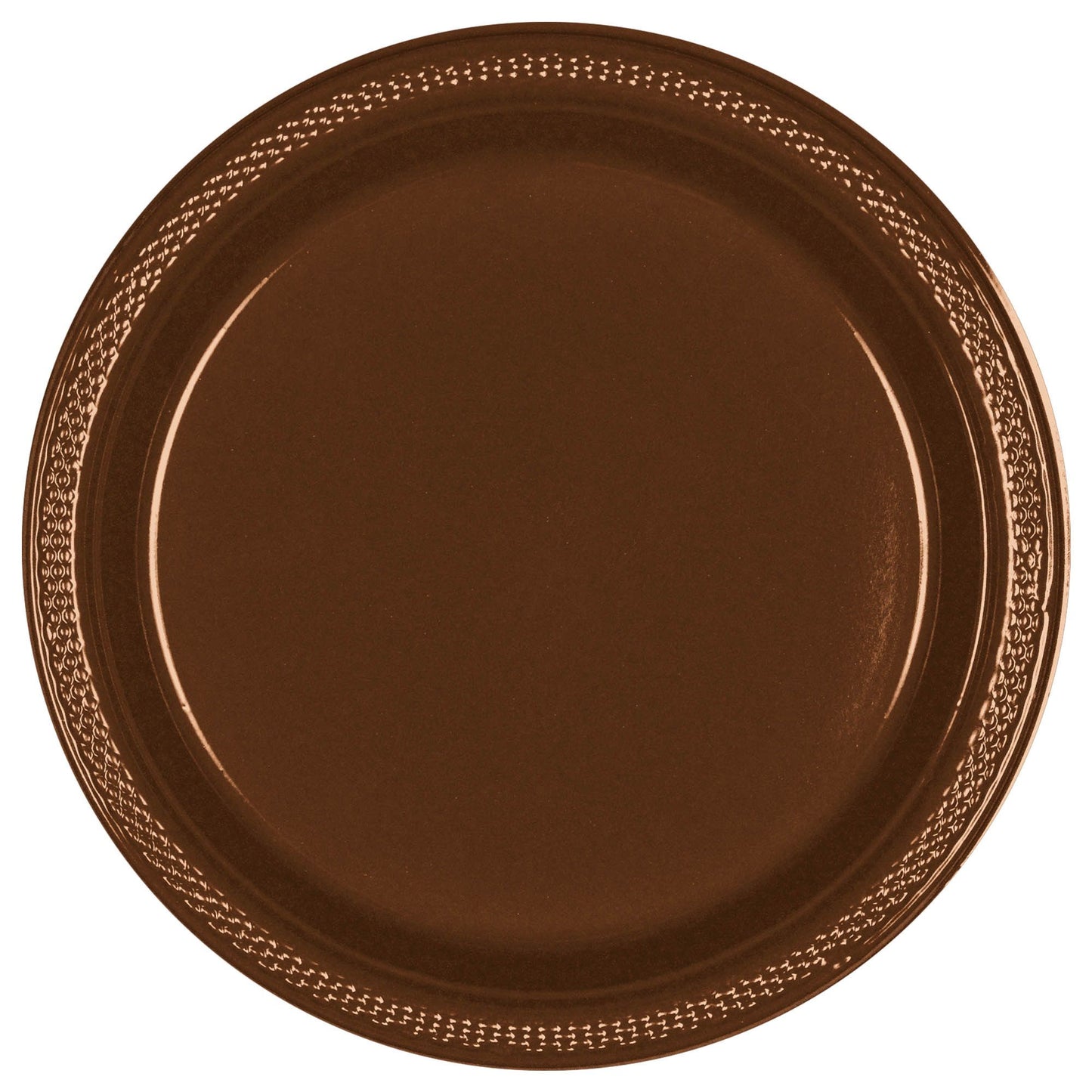 CHOCOLATE BROWN 7" PL PLATES