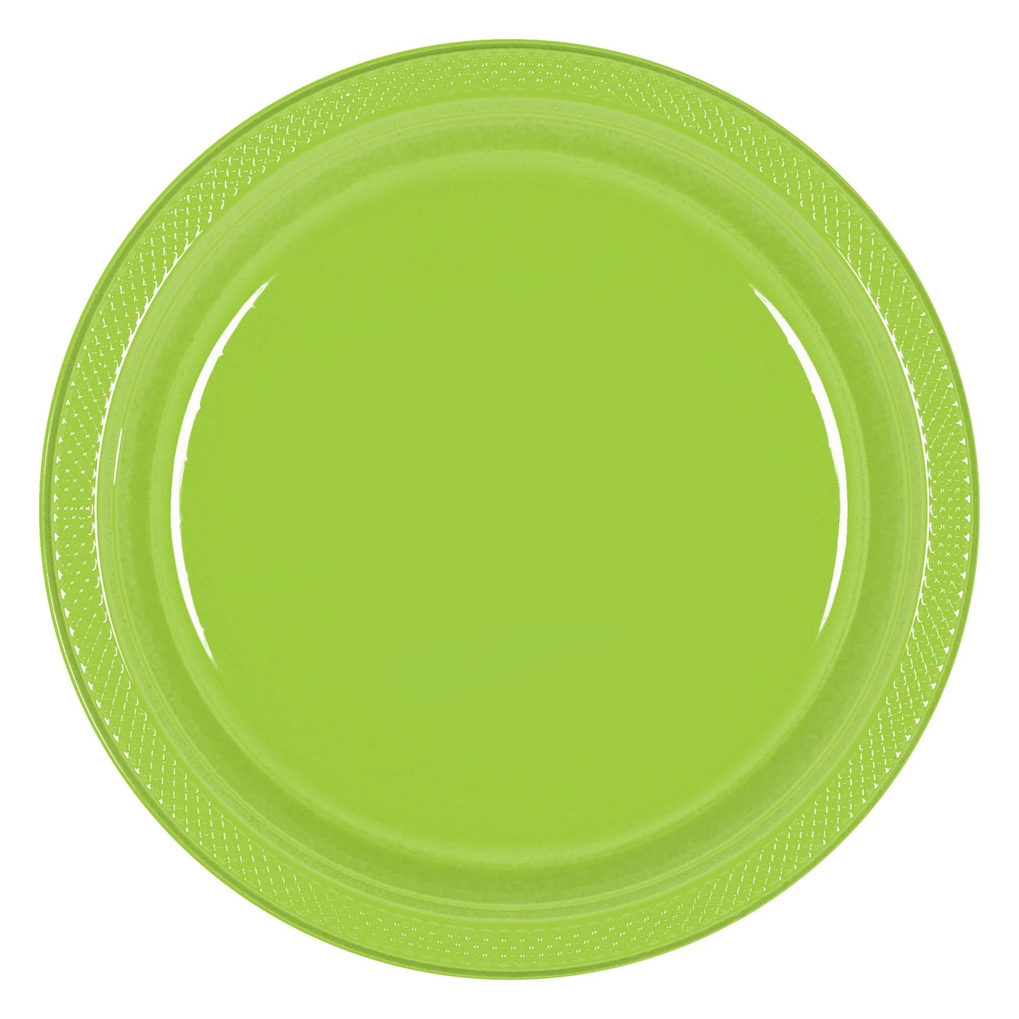 7" PLASTIC PLATES KIWI