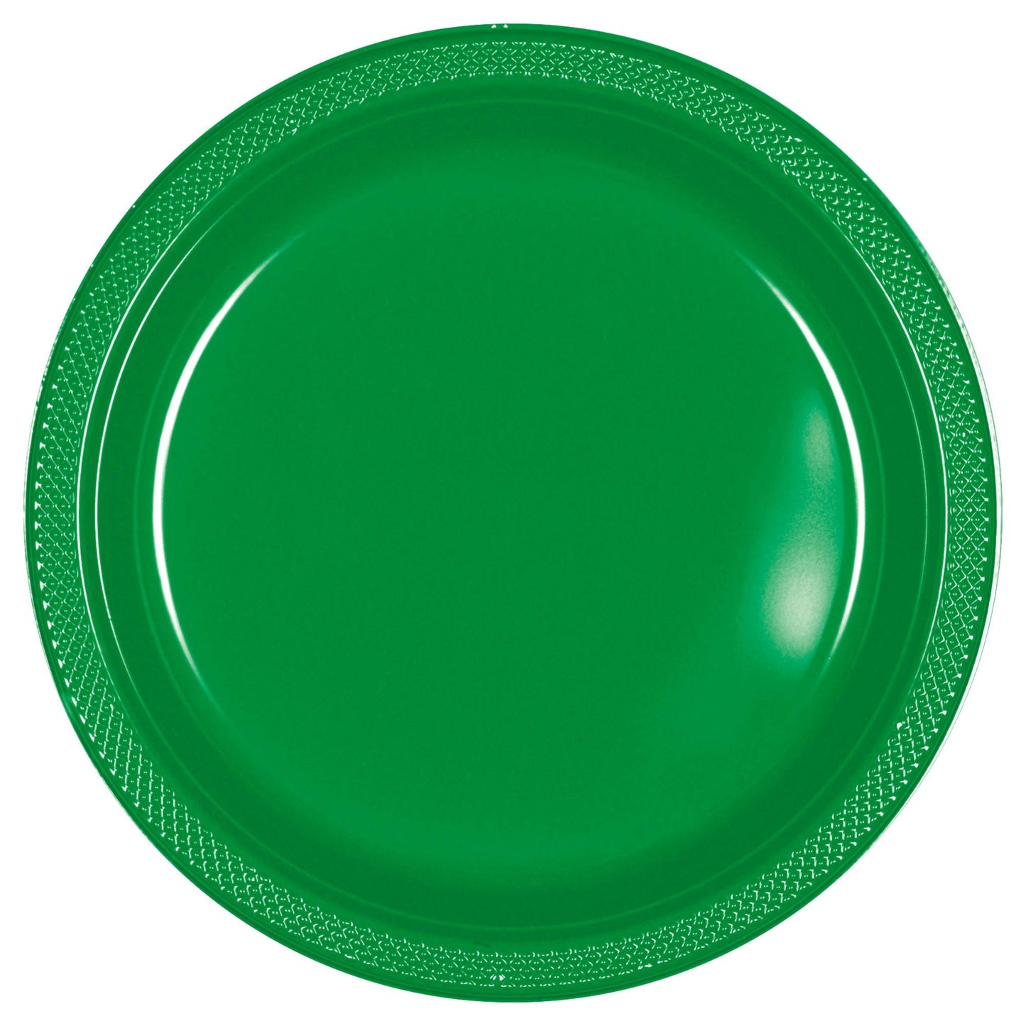 10 1/4" PL PLATES FESTIVE GREEN