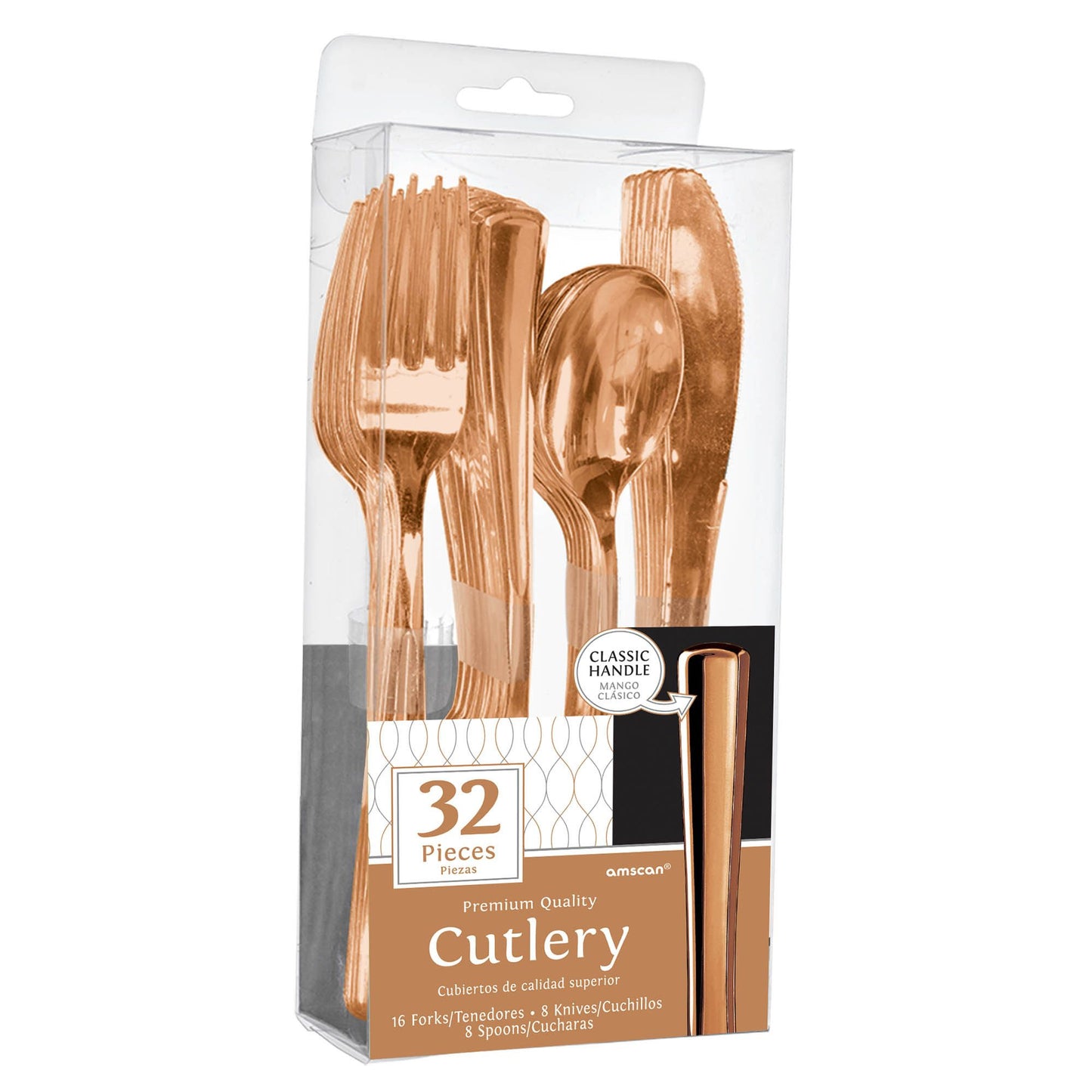PREMIUM CUTLERY ASST ROSE GOLD