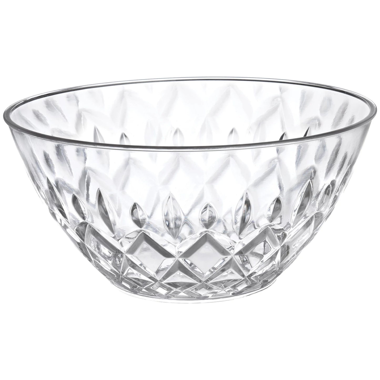 LARGE 140OZ CRYSTAL ACRYLIC BOWL