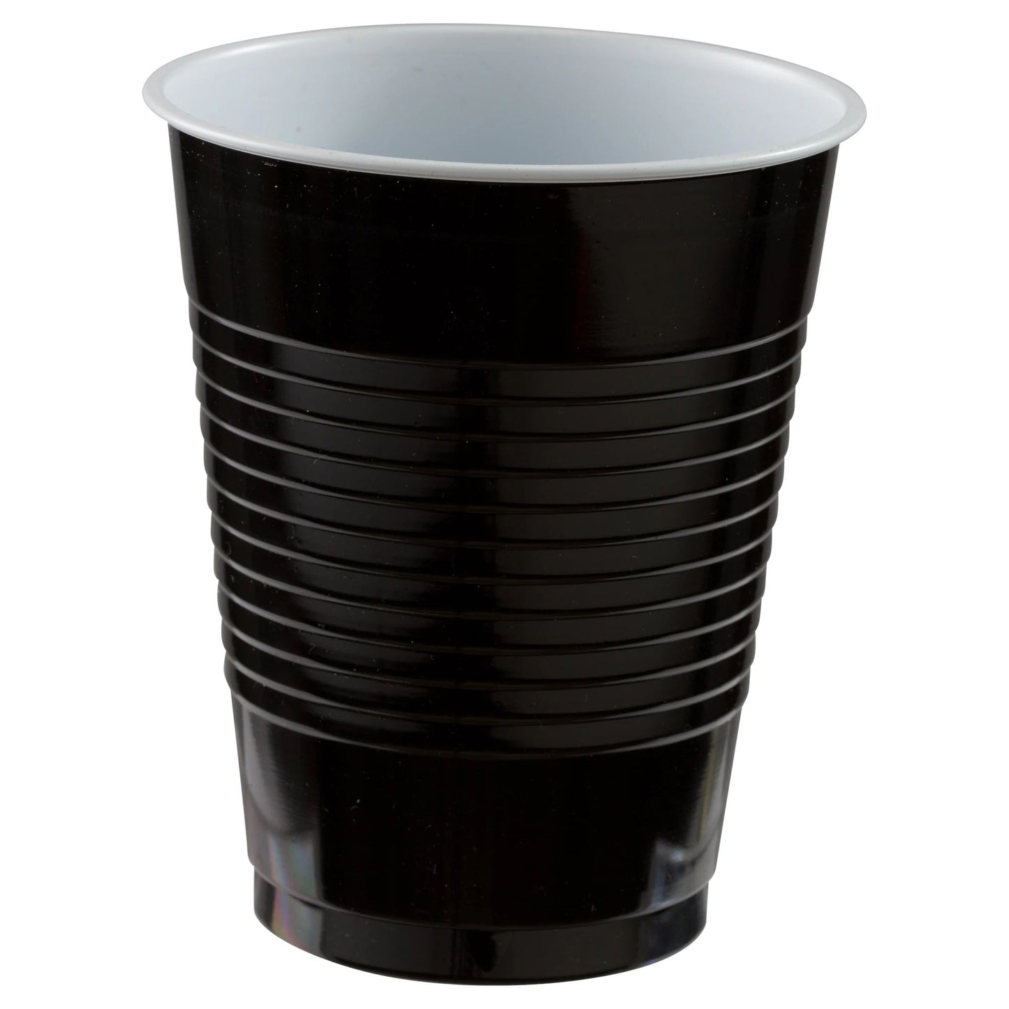 JET BLACK 18OZ PL CUPS BPP